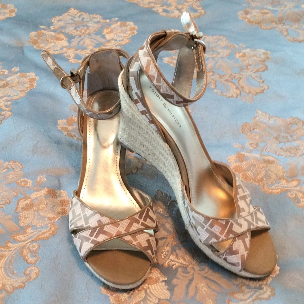 Tommy Hilfiger wedge espadrilles